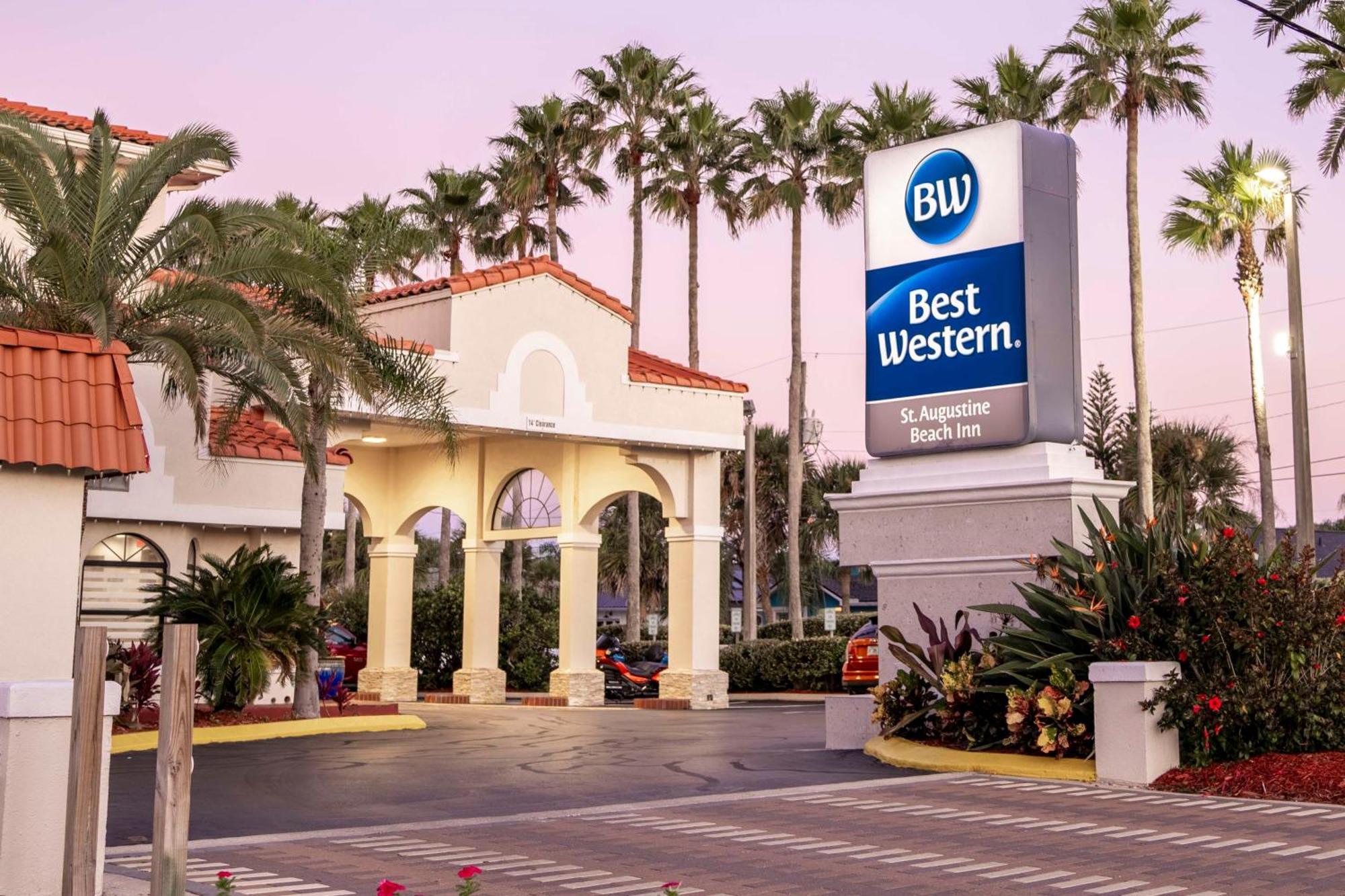 Best Western St. Augustine Beach Inn Exterior foto